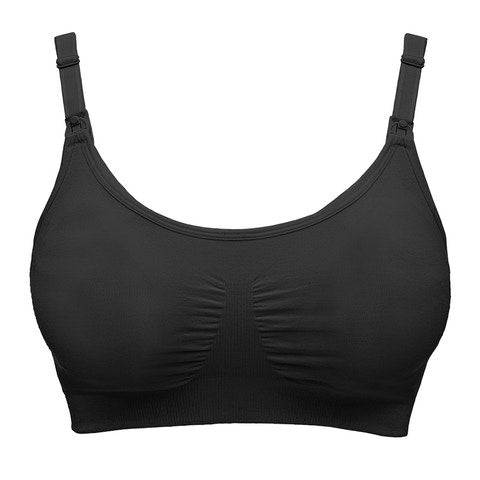 Medela Komfortabel 3-i-1 amnings- och pump-BH, svart, stl. L