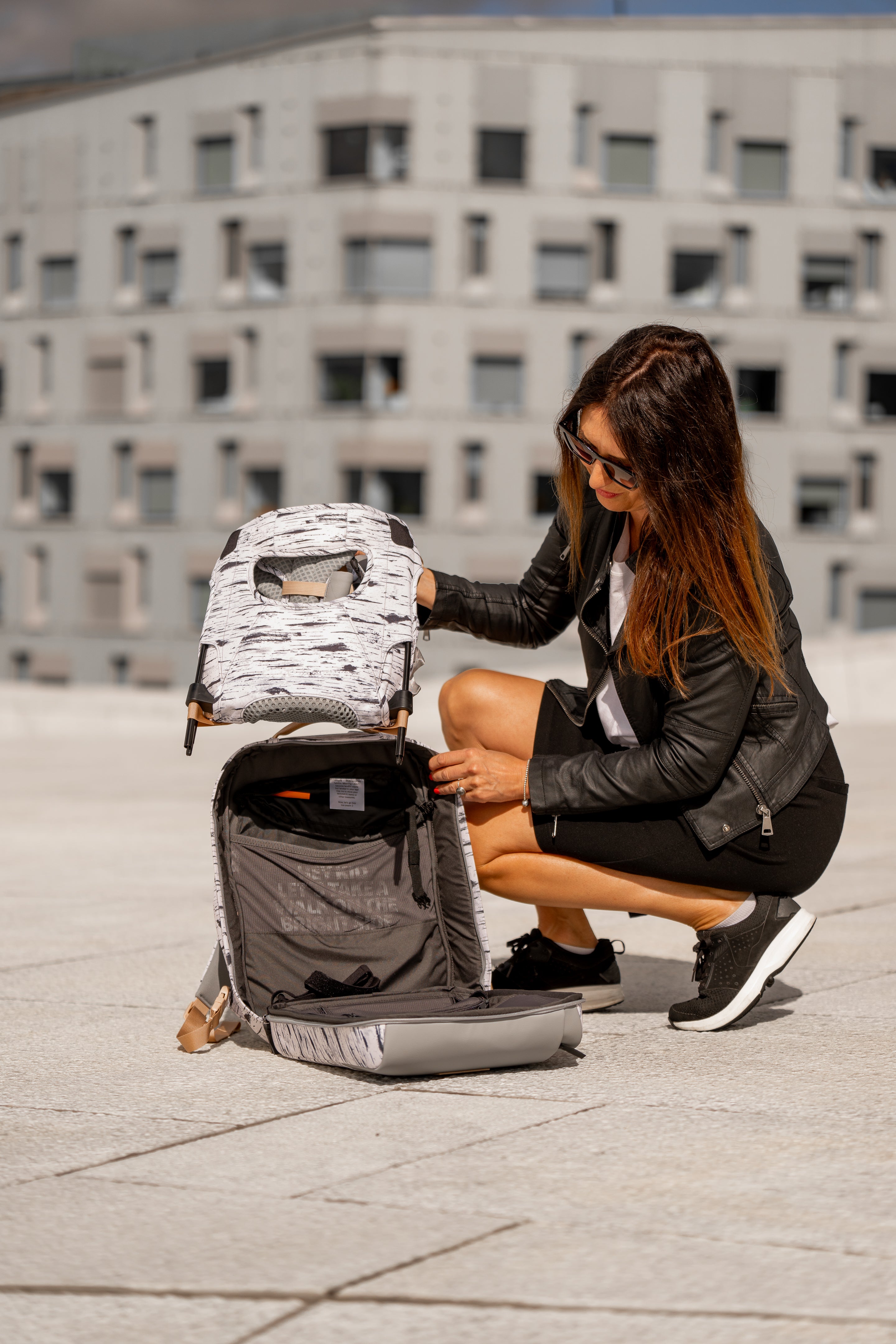 MiniMeis Rygsæk til G5 Core & Premium - Blå - Pusletaske - MamaMilla