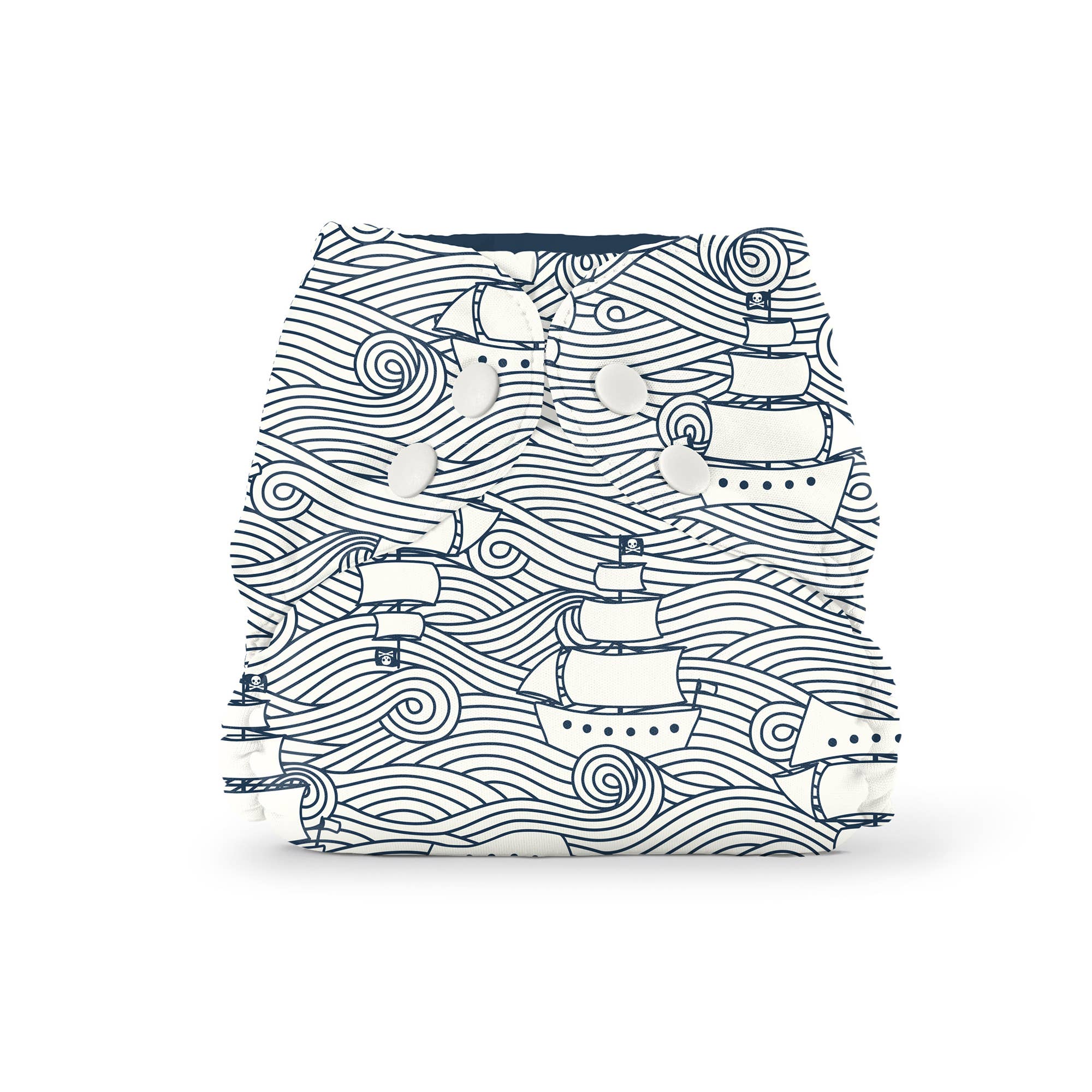 Yttre (+ simblöja): Winter Water Factory High Seas / Storlek 2 (18-35 lbs) - - MamaMilla