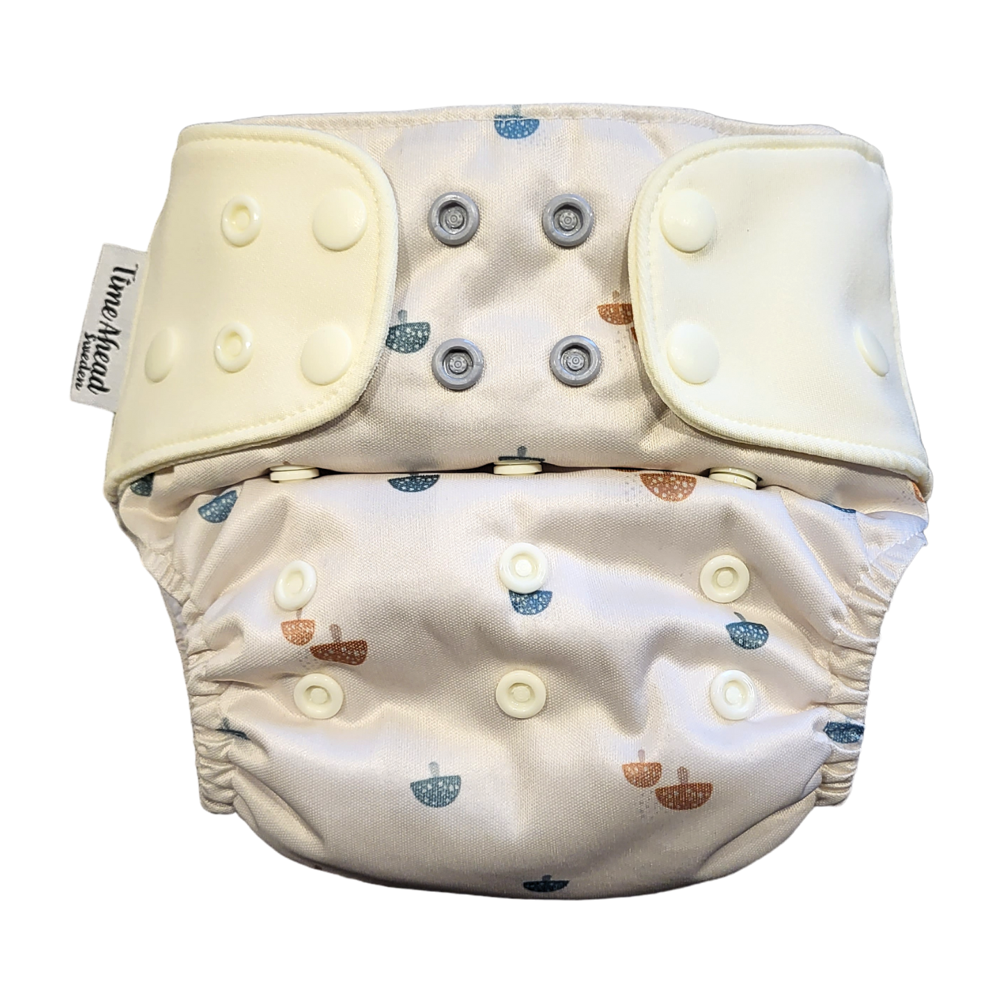 Svenska Skogen | Pocket blöja Stretch | 5-17kg: Humleblommor blå / Inga inlägg - - MamaMilla