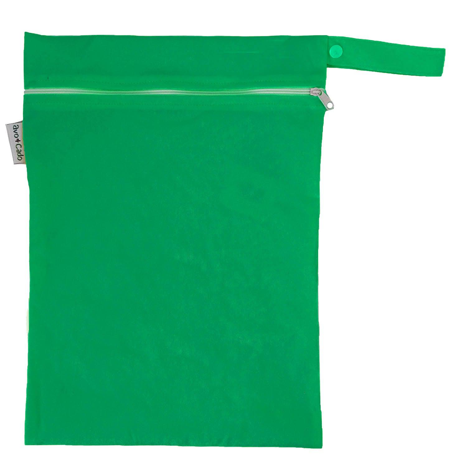 avo+cado Wetbag Medium med ett fack - Mörkgrön - Wetbag medium - MamaMilla