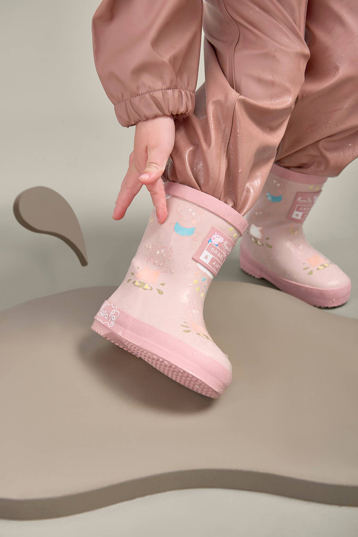 Grass & Air Peppa Pig rosa farveskift