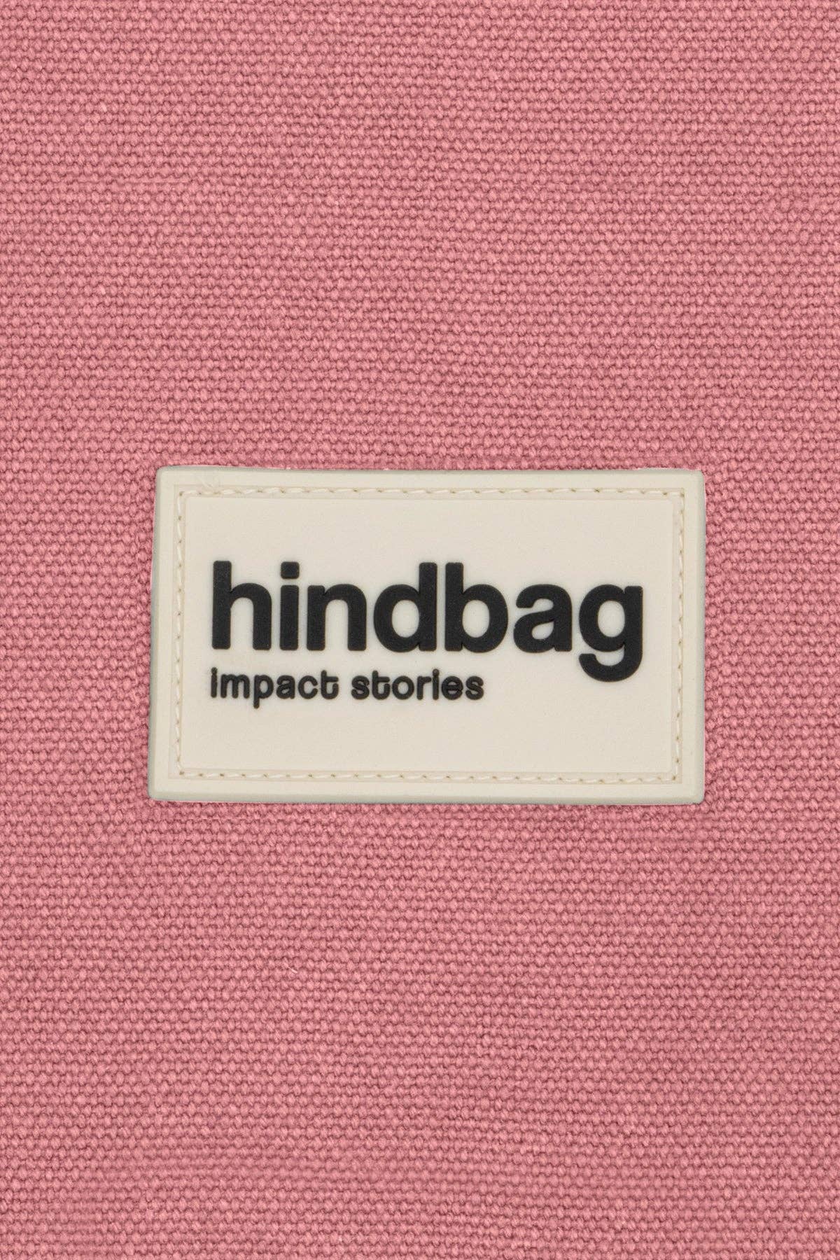 Hindbag Pusletaske Økologisk Bomuld Lyserød