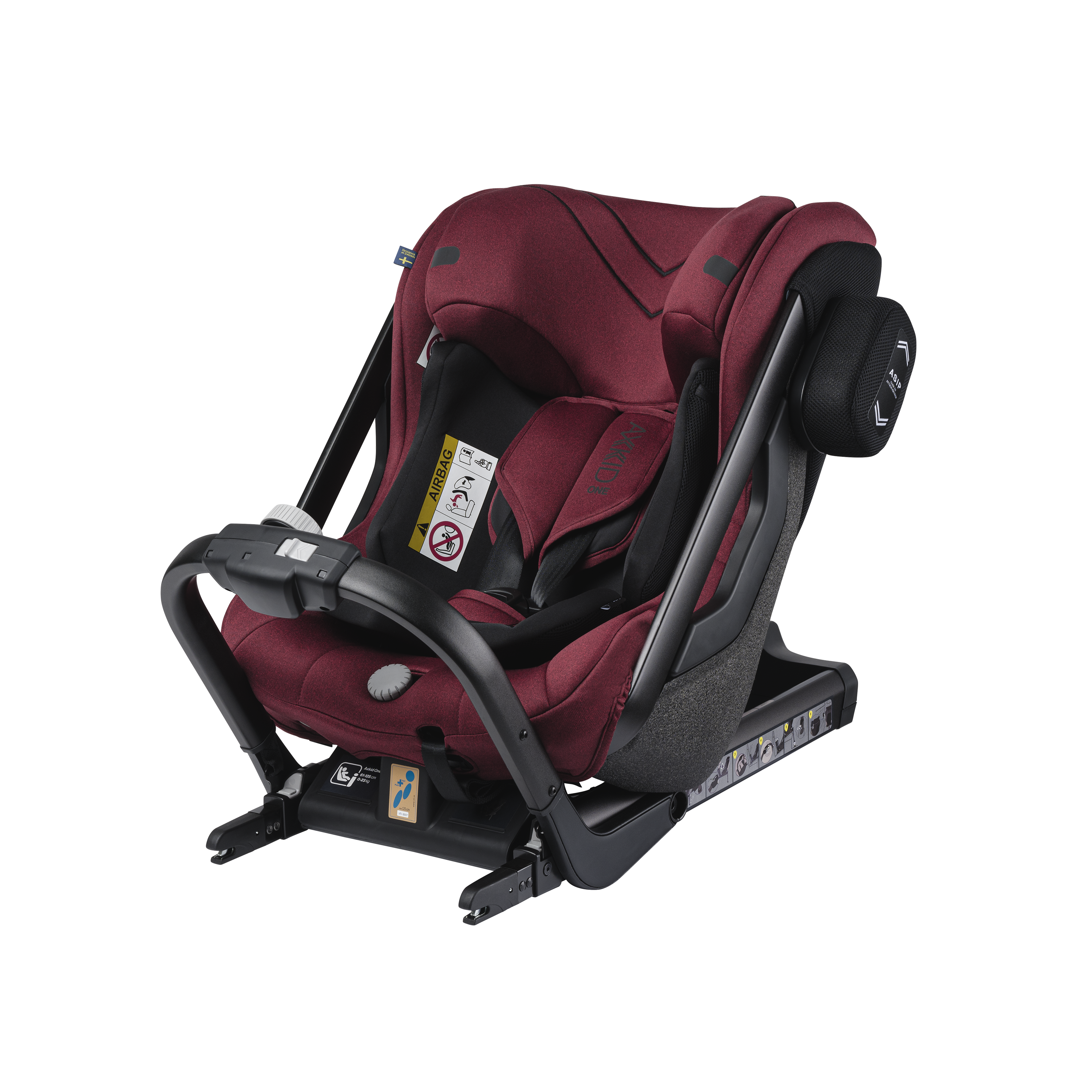 Axkid ONE 2 - Kakel Melange - iSize 61-125 cm - 61-125 cm (3 månader till 7 år) - MamaMilla
