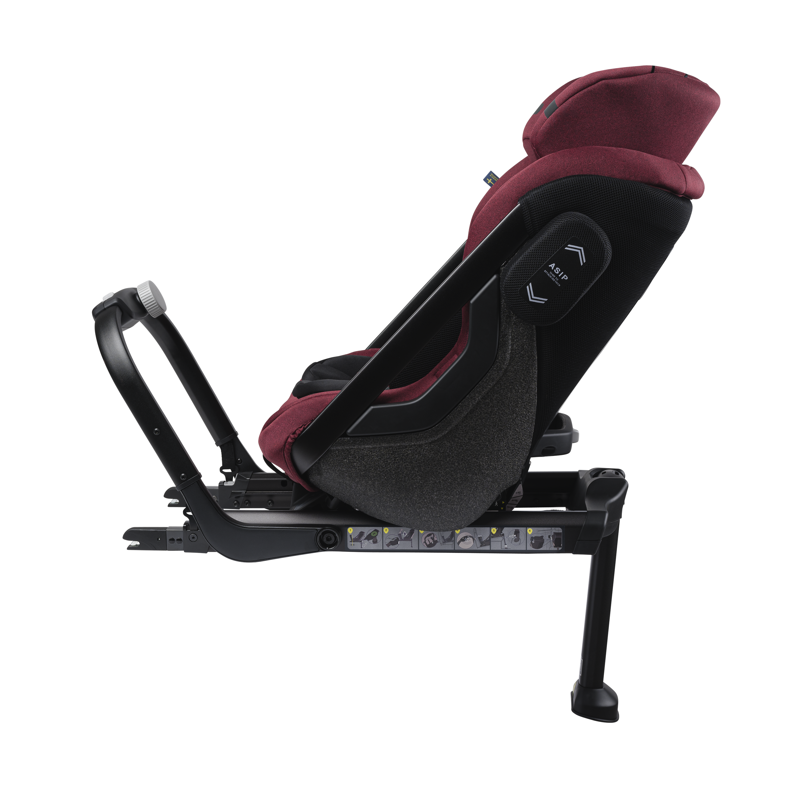 Axkid ONE 2 - Kakel Melange - iSize 61-125 cm - 61-125 cm (3 månader till 7 år) - MamaMilla