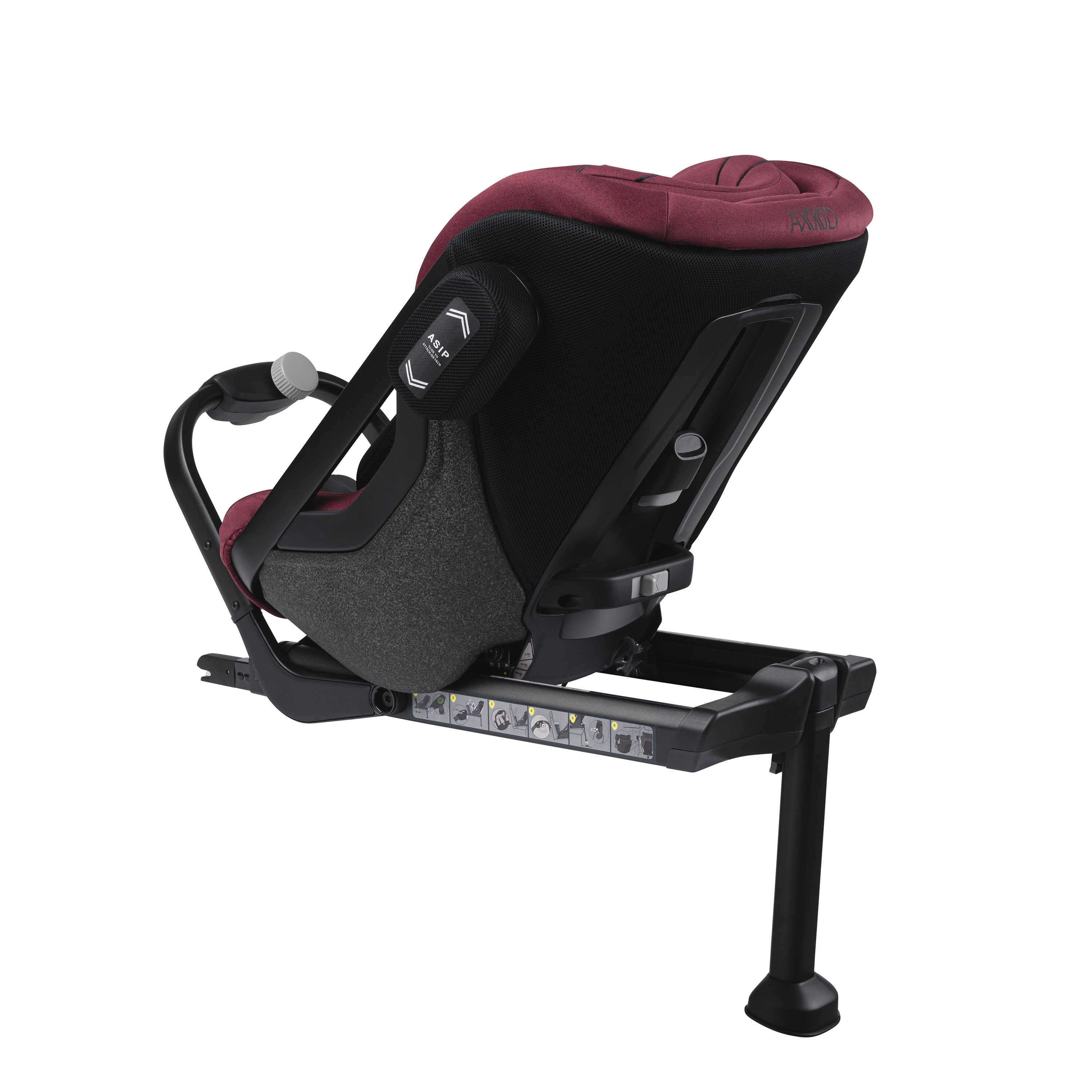 Axkid ONE 2 - Kakel Melange - iSize 61-125 cm - 61-125 cm (3 månader till 7 år) - MamaMilla