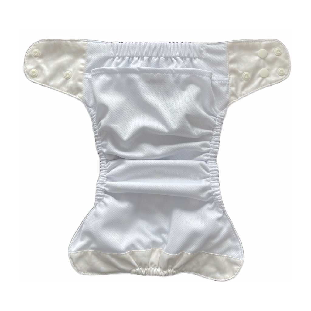 Svenska Skogen | Fickblöja | Slim 3-15kg: Skogssvamp / Inga insatser - - MamaMilla