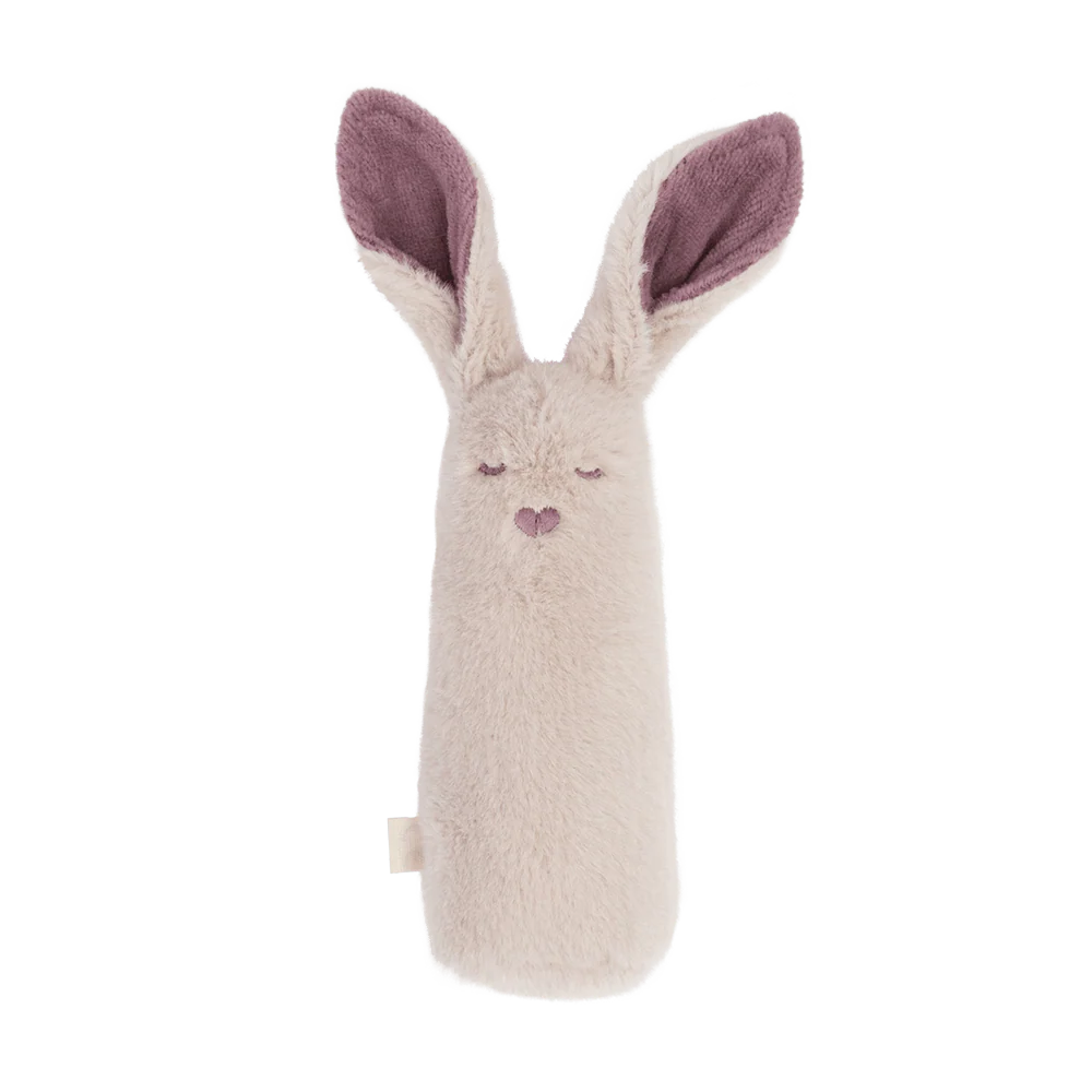 BIBS Känguru Baby skallra "Powder"