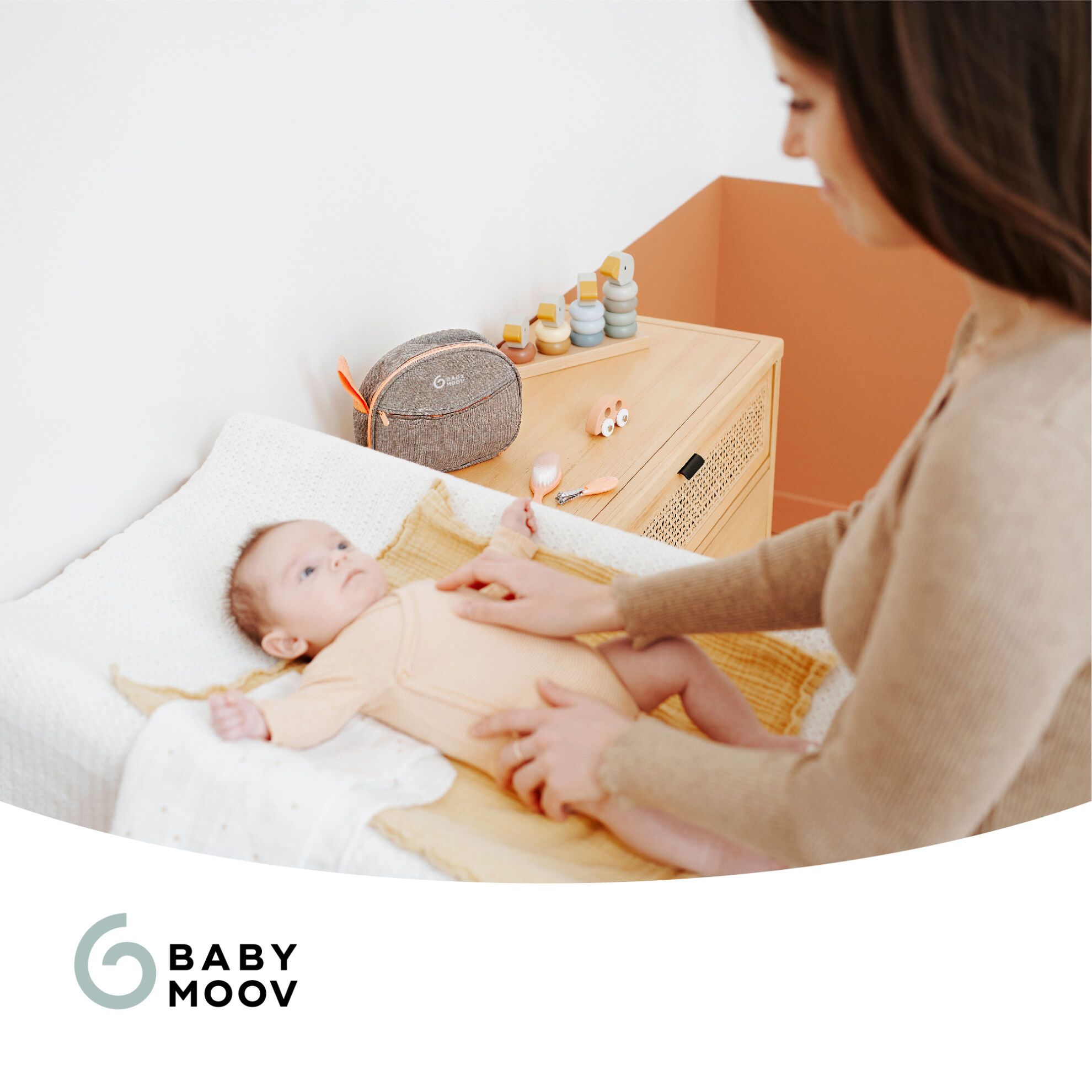 Babymoov Amningsset för Baby - 9 artiklar - Persika - Amningsset - MamaMilla