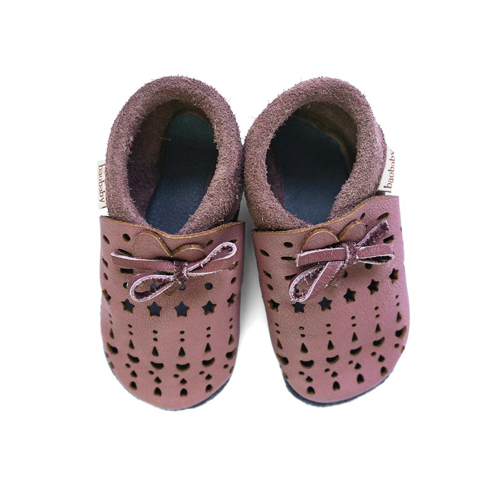 Baobaby Sandaler - Dots Grapeshake XXL - - MamaMilla