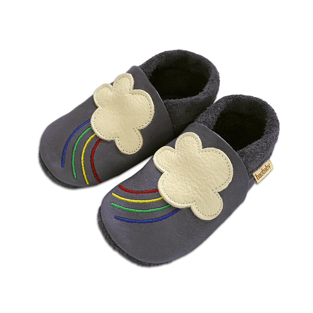 Baobaby Klassisk Babysko - Rainbow S - - MamaMilla