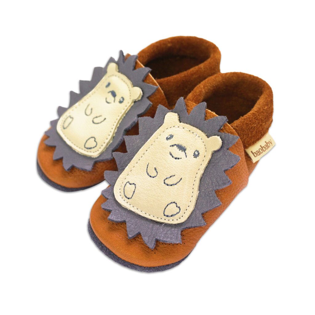 Baobaby Classic Baby Skor - Spikey Curry XXL - - MamaMilla