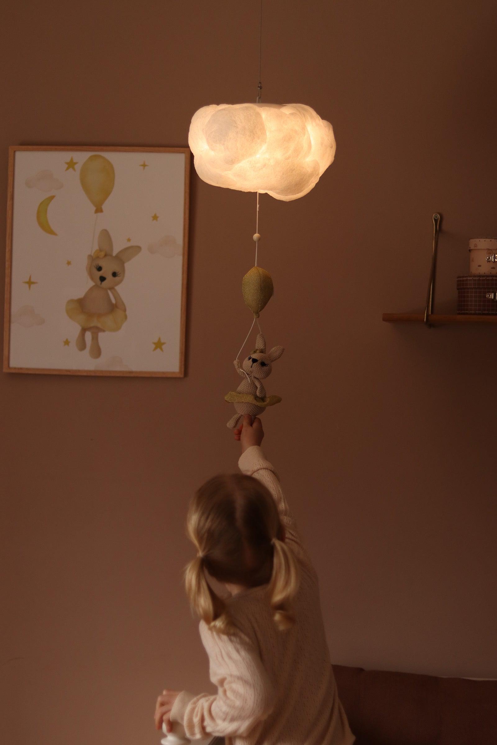 Nou Petit musiklampa - Flora - Uro - MamaMilla
