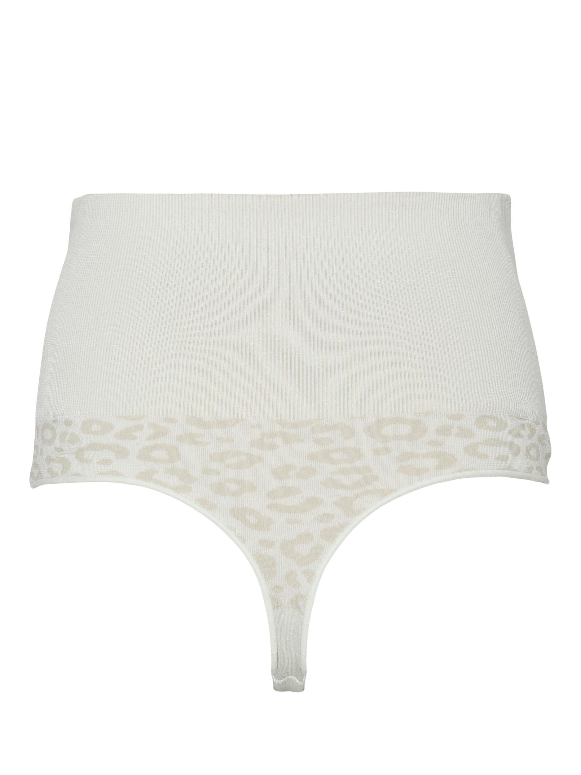 Mamalicious sömlösa graviditetstrosor med g-string 2-pack - Snövit Leo - Underkläder - MamaMilla