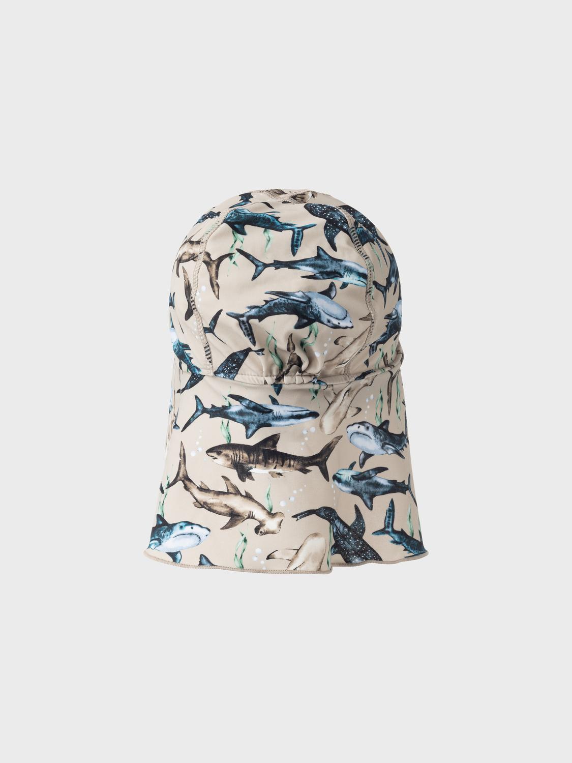 Name it sol- och badhatt med skugga - Zilo - Pure Cashmere - Solhatt - MamaMilla