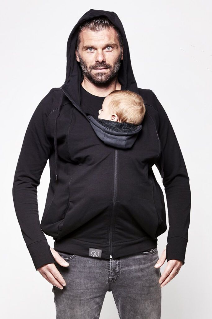 Love Radius Parents Hoodie - Svart XXL - - MamaMilla