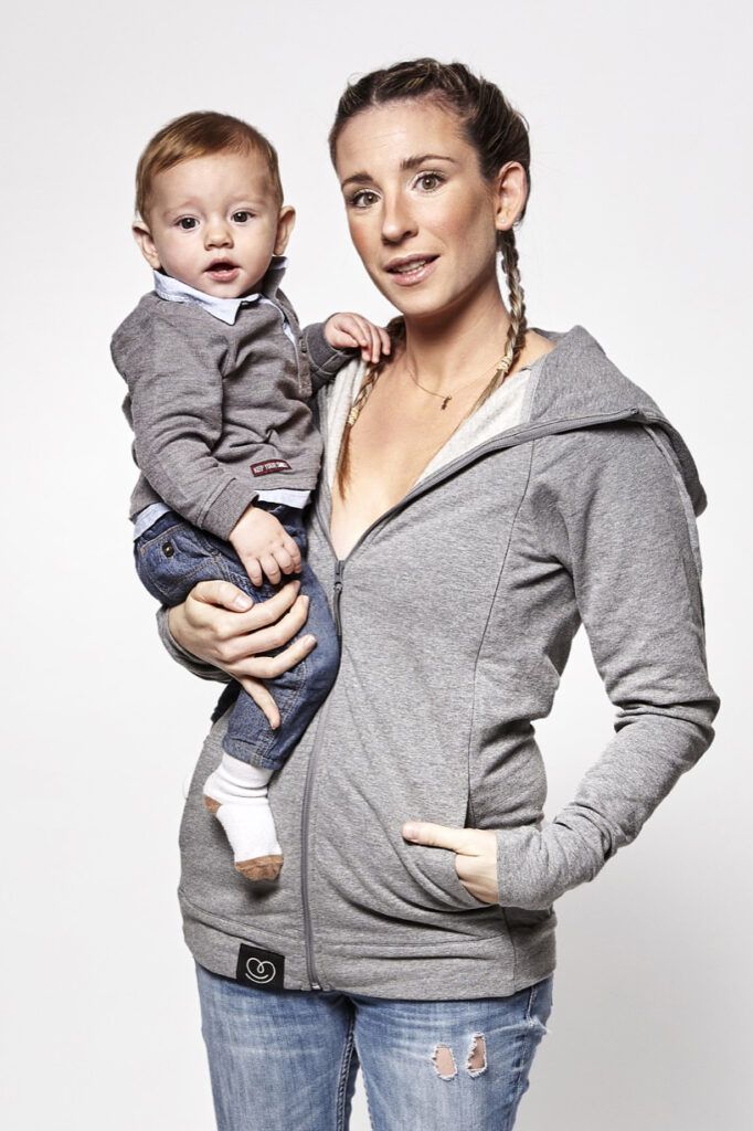 Love Radius Parents Hoodie - Grå L - - MamaMilla