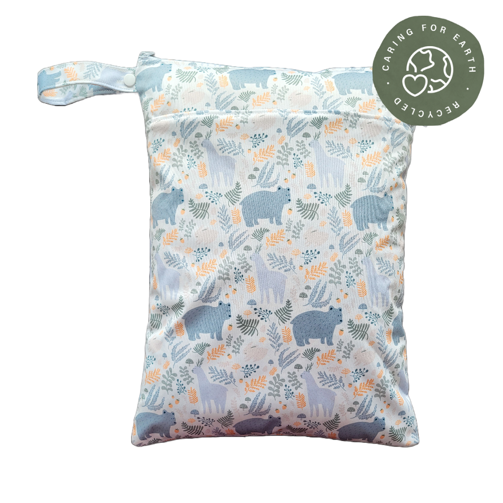 Svenska Skogen | Wetbag medium: Dalablommor - - MamaMilla