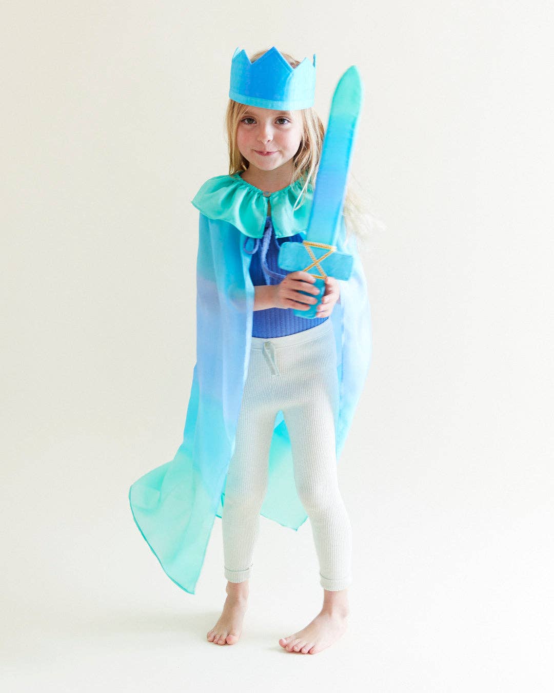 Sarahs Silk Mermaid Crown - 100% Silk Crown för födelsedagar och klä upp - - MamaMilla