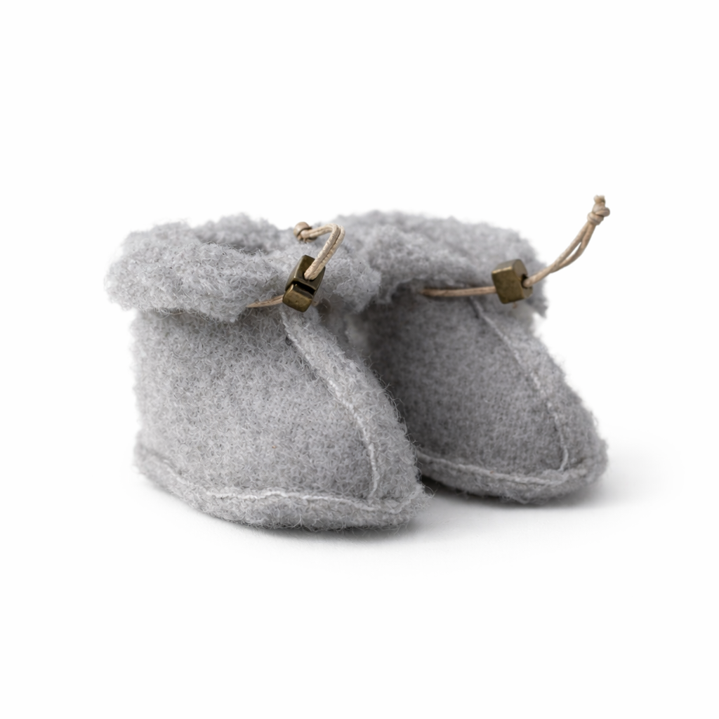 Baby uldsko af 100% økologisk fåreuld