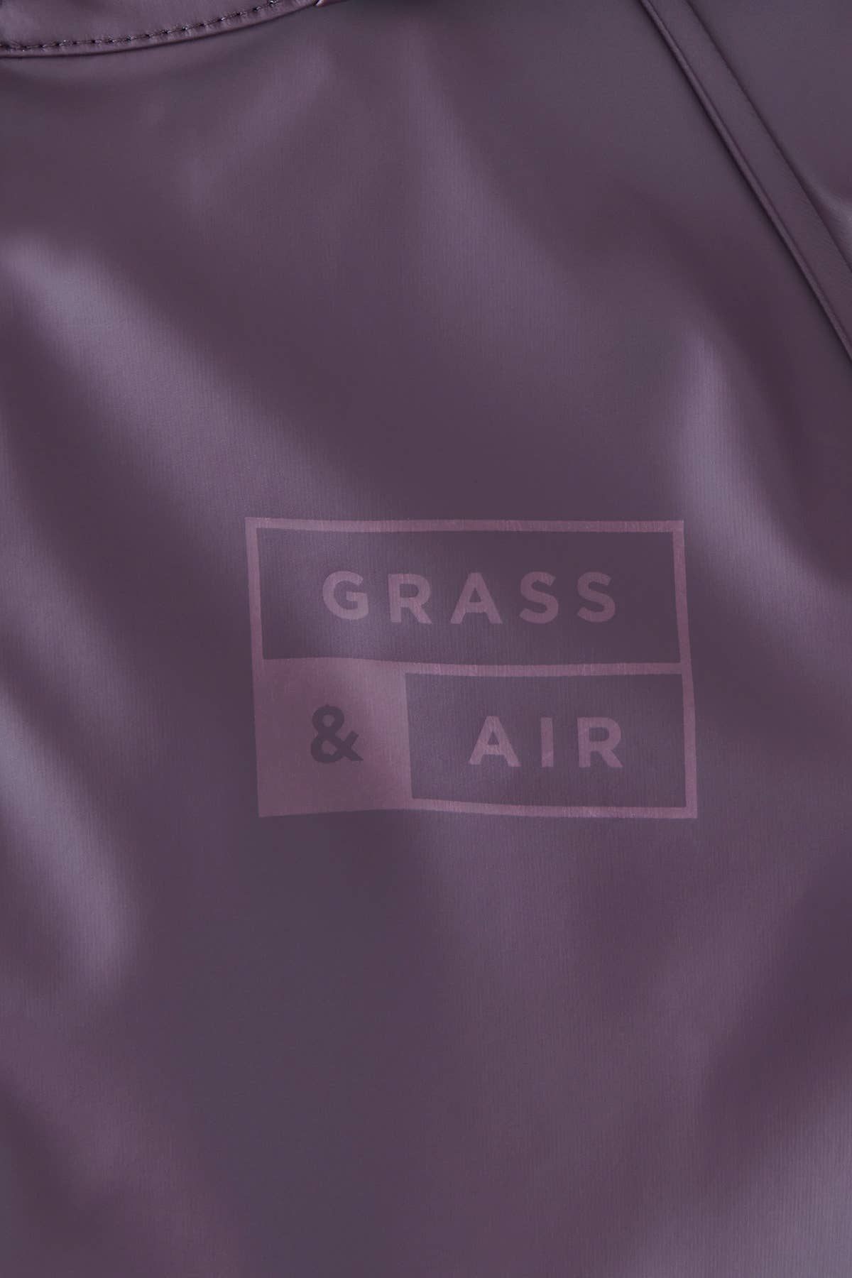 Grass & Air Amethyst lilla regndragt på børn