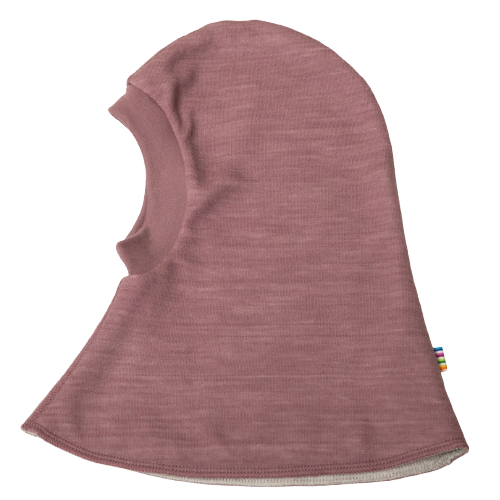 Joha Balaclava i ull och bambu - Rosa - Mössa - MamaMilla