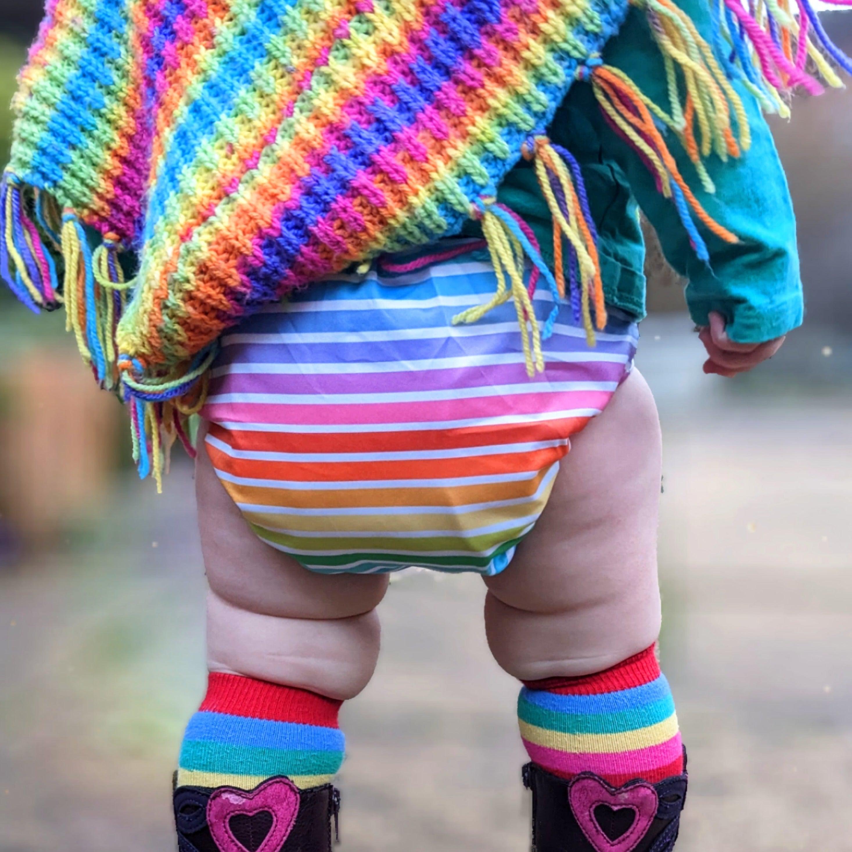 Little Lovebum blöja med töjbara vingar - Blöja - MamaMilla
