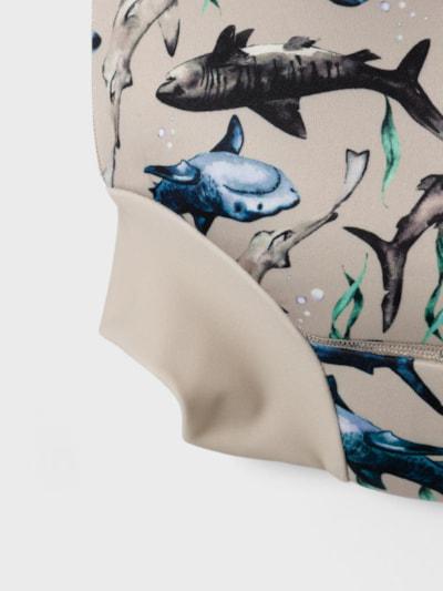 Name It Badkläder - Zilo - Sharks - Pure Cashmere - Badkläder - MamaMilla