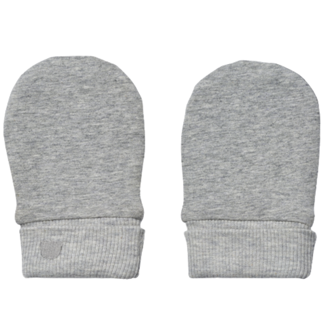 Liewood babyvantar m/tumme - Alta - Light Grey Melange - vantar - MamaMilla
