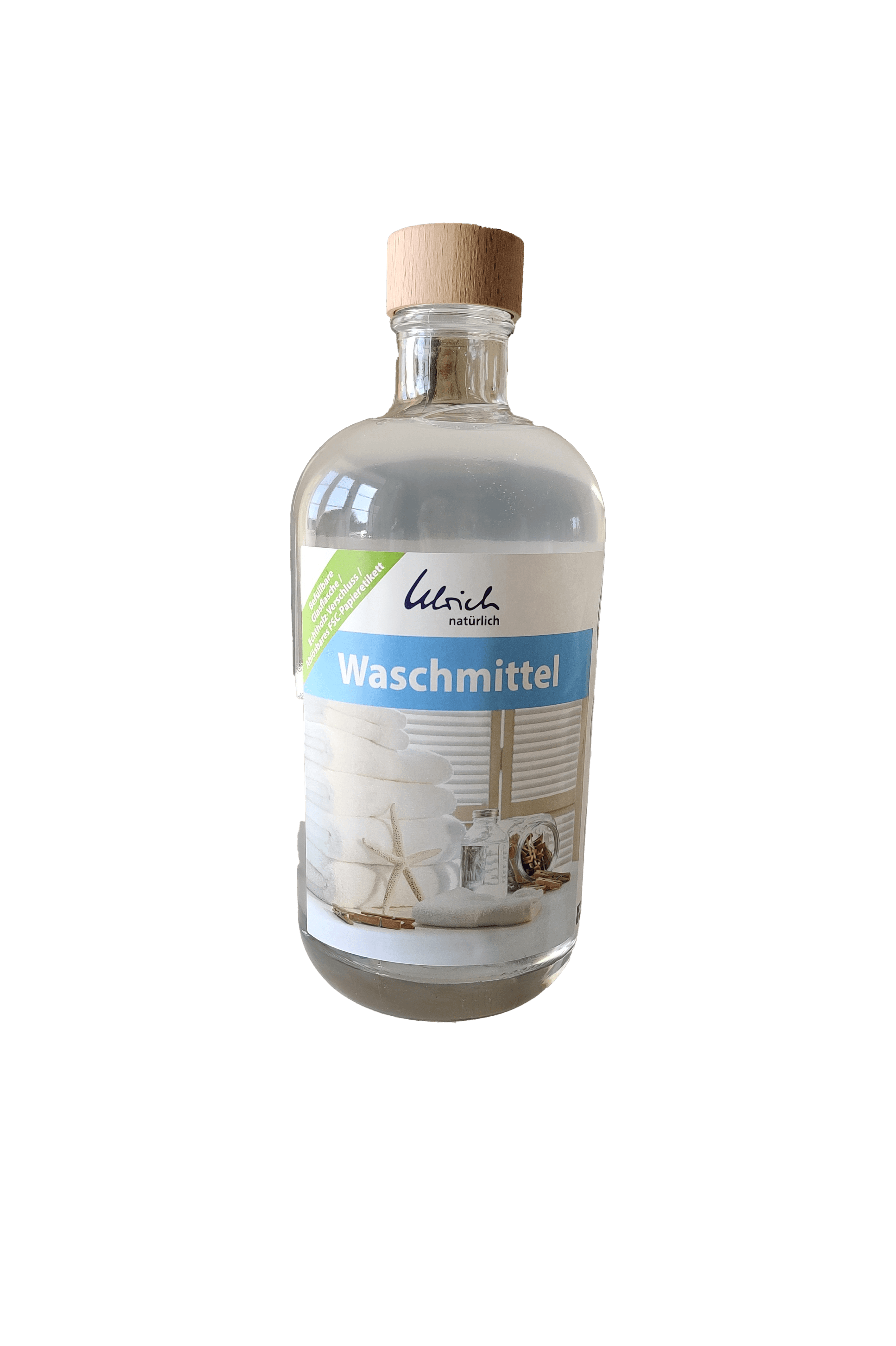 Ulrich Natürlich vaskemiddel universalt - neutral - 500 ml i glasflaske - Vaskemiddel (neutralt) - MamaMilla