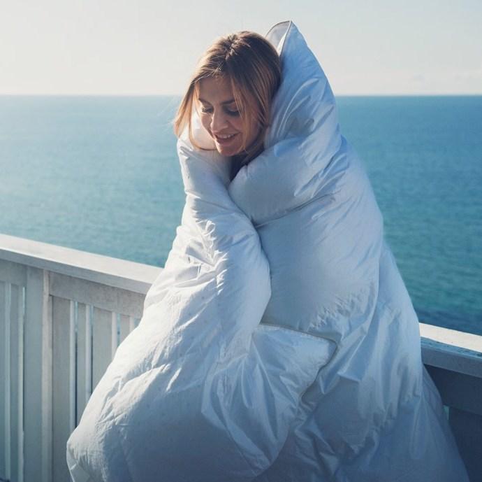 Fossflakes voksendyne - 140x200 cm - Winter - Fossflakesdyne - MamaMilla