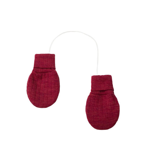 Joha övergångsvantar i ull - Fuchsia - Vantar - MamaMilla
