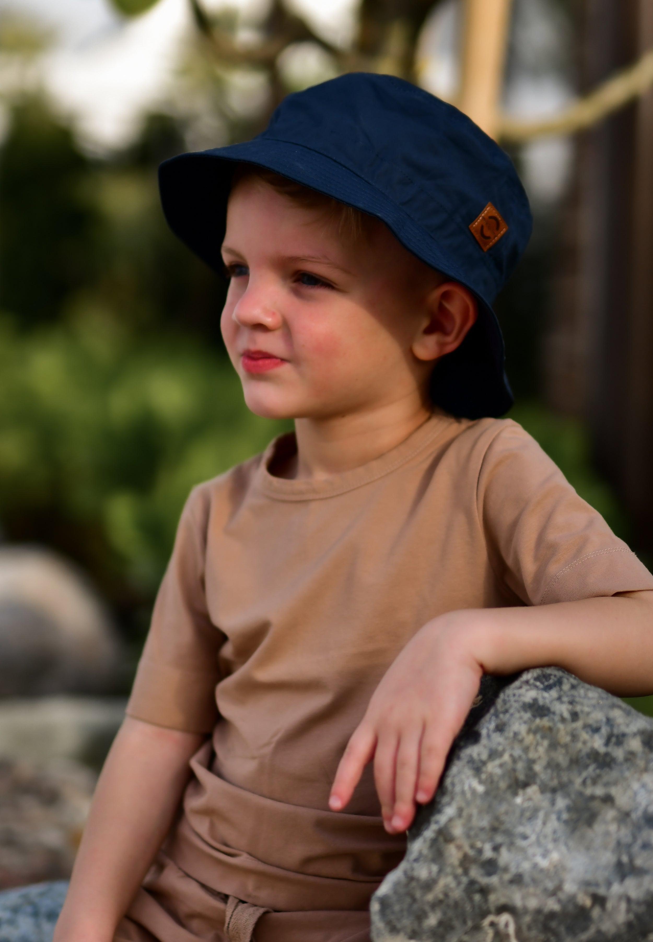 Mikk-line bully hat - Blue Nights - Solhatt - MamaMilla