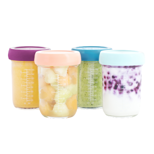 Babymoov glashinkar (4 st) - 240ml - Gröt - MamaMilla