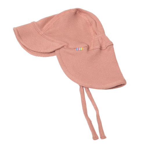 Joha solhatt i ekologisk bomull - Dusty pink - Solhatt - MamaMilla