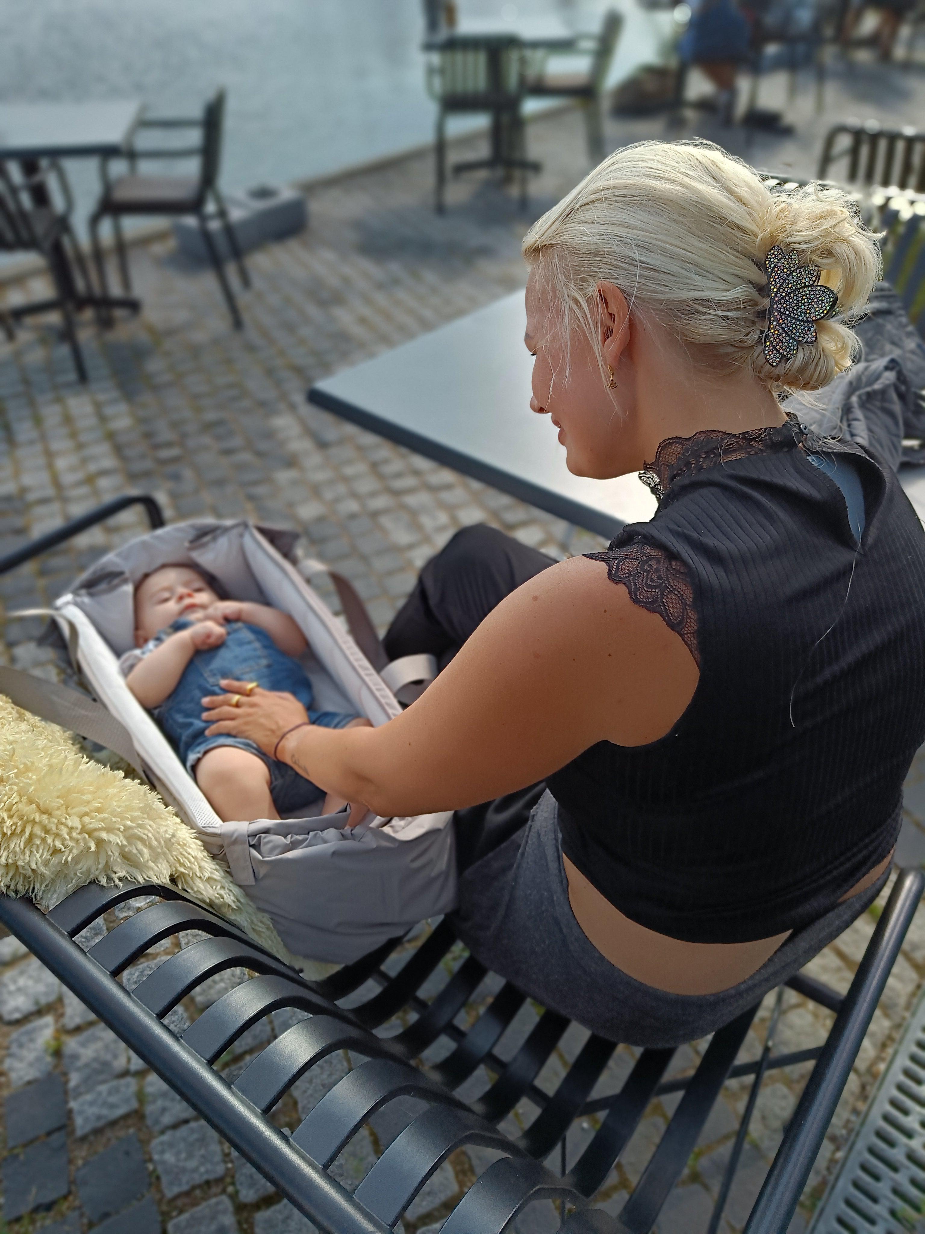 Easygrow Favn babylift - Sand - Mjuklyft - MamaMilla
