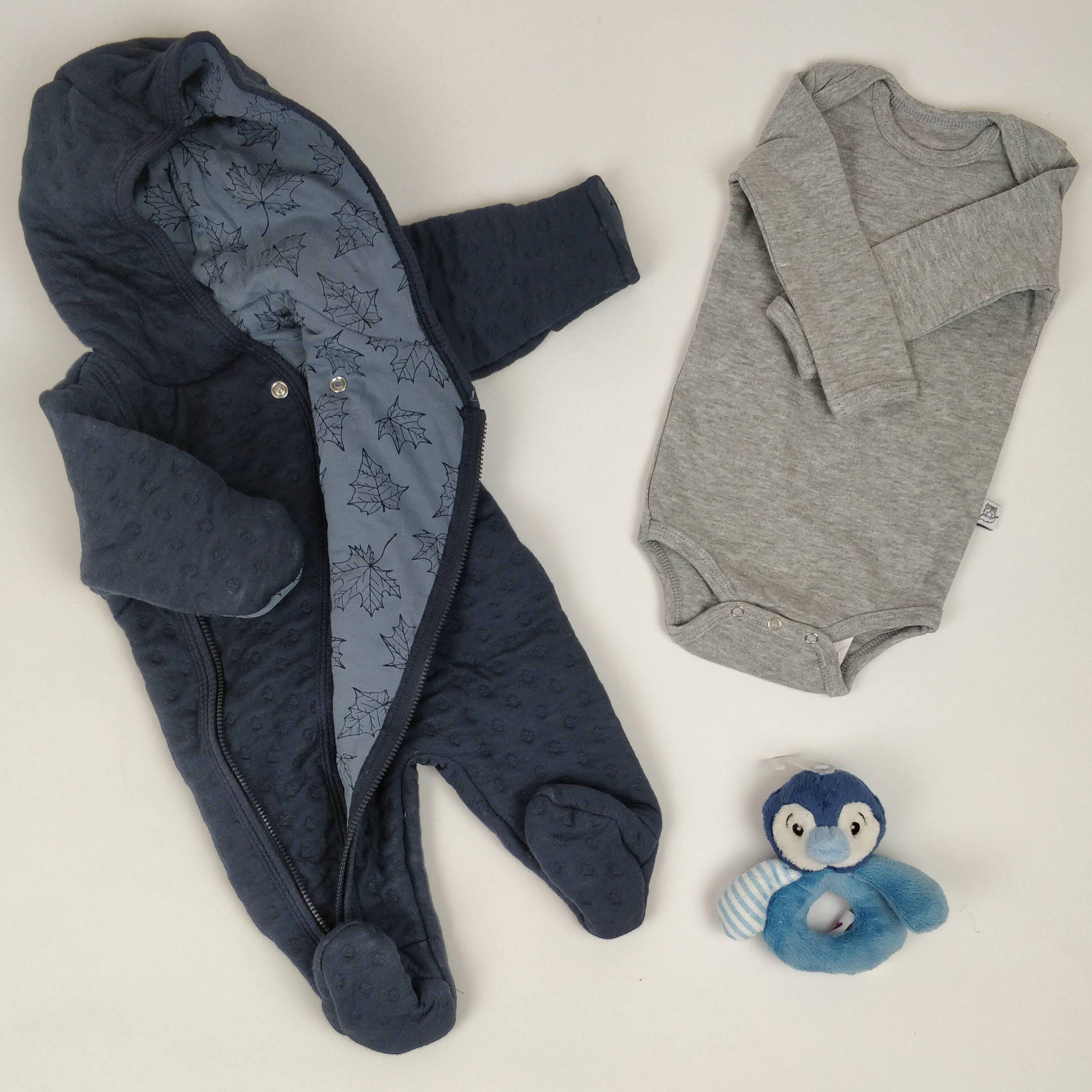 MamaMilla body med lange ærmer - Grå - Body - MamaMilla