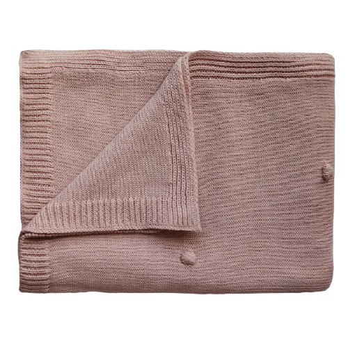 Mushie babyfilt - Light Blush - babyfilt - MamaMilla