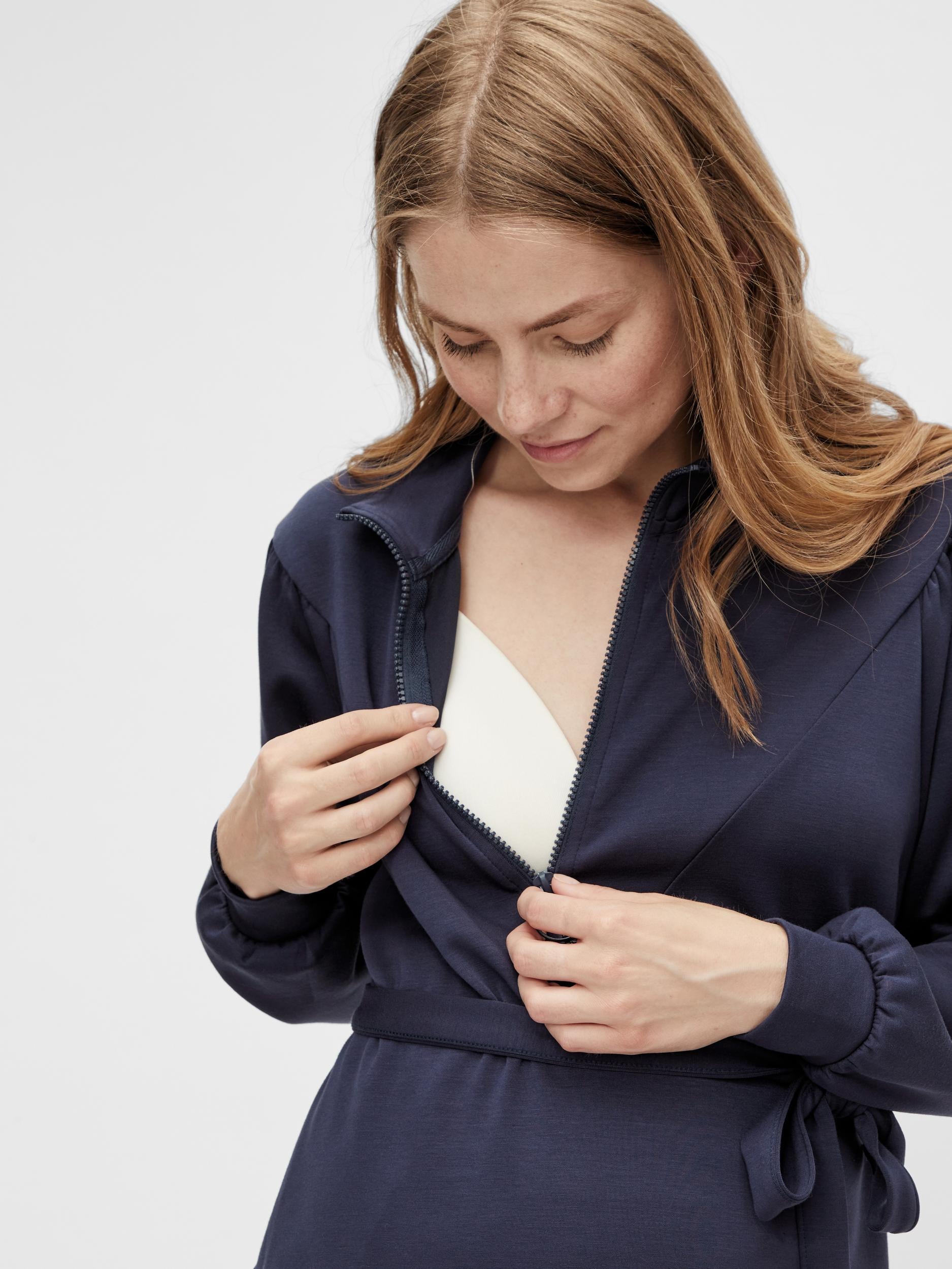 Mamalicious graviditets- og ammevenlig kjole - Parisian night - Graviditetstøj - MamaMilla