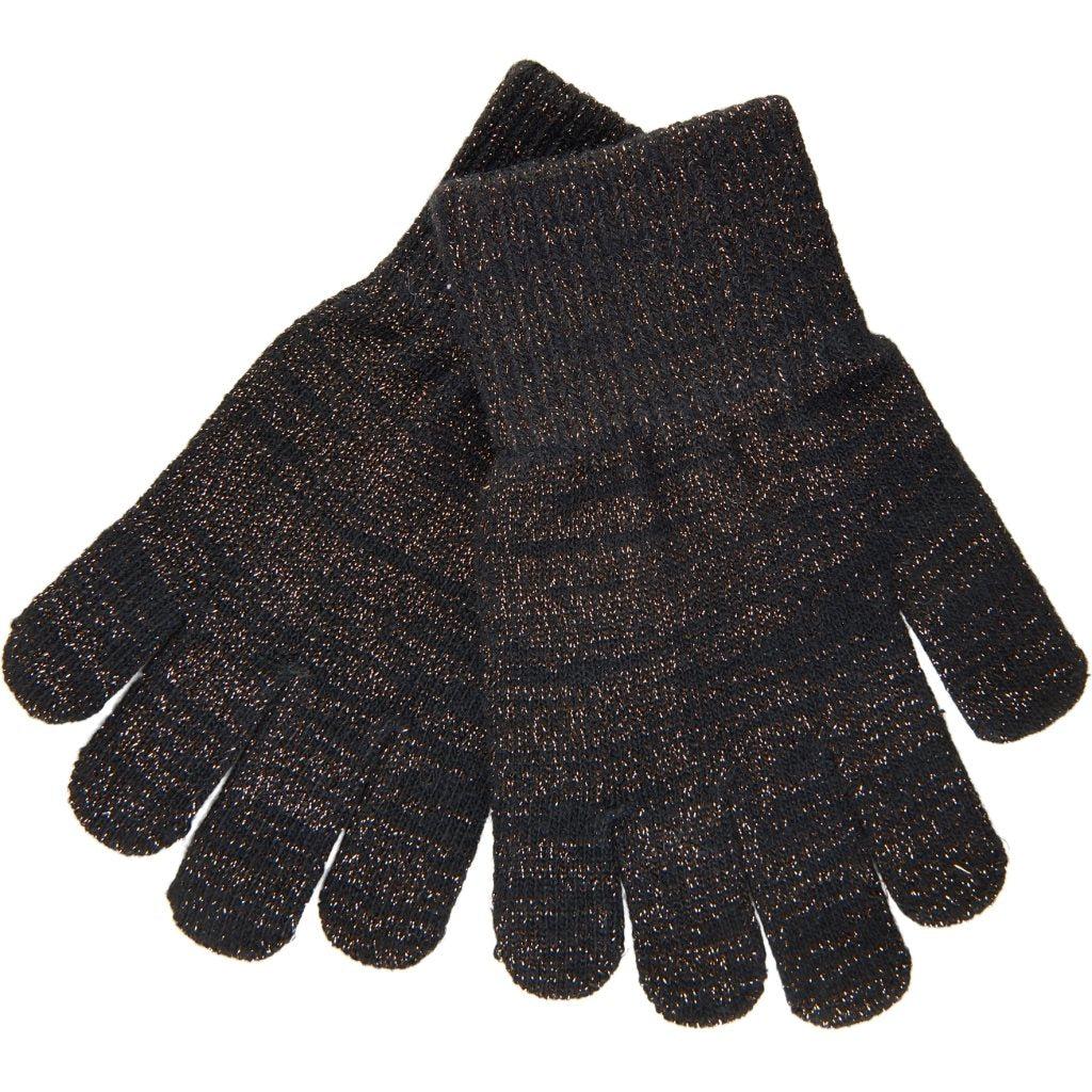 Mikk-line magiska stickade vantar - 3-pack - Svart - Glitter - Vantar - MamaMilla