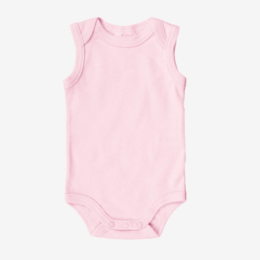 Joha basic body utan ärmar - Rosa - body - MamaMilla