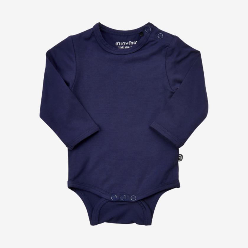 Minymo body i bambu - Mörkblå - Body - MamaMilla