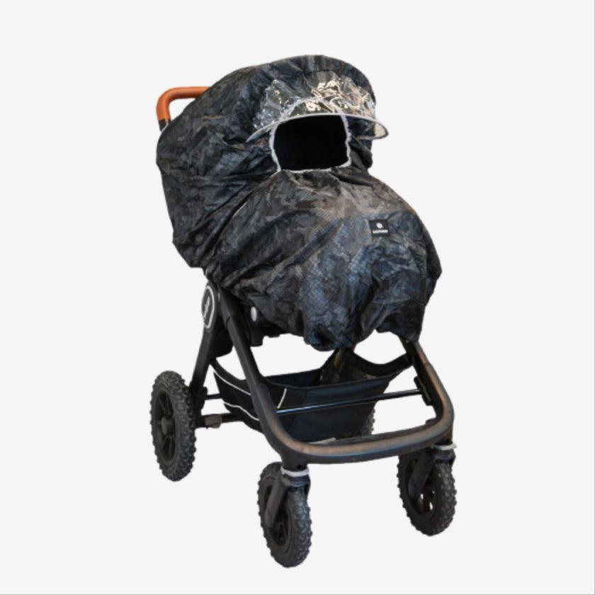 EasyGrow regnskydd till vagnen - Camo - Regnskydd enkel vagn - MamaMilla