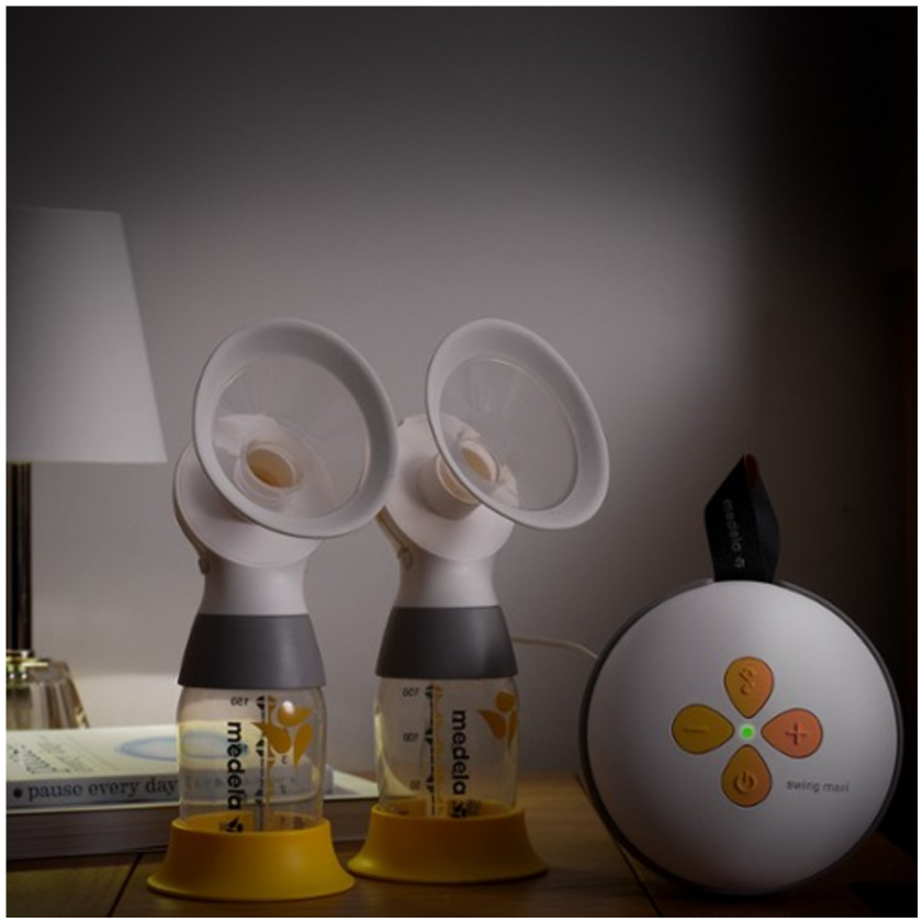 Medela - Swing Maxi - Elektronisk dubbelbröstpump - Elektrisk bröstpump - MamaMilla