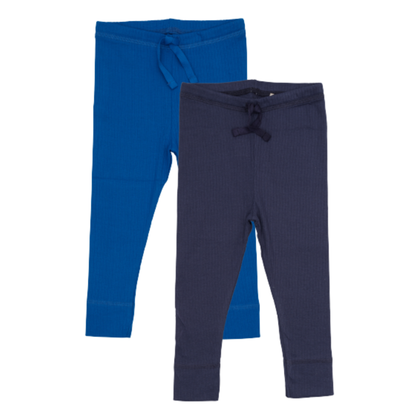 Copenhagen Colors 2-pack leggings - Blå / marinblå - leggings - MamaMilla