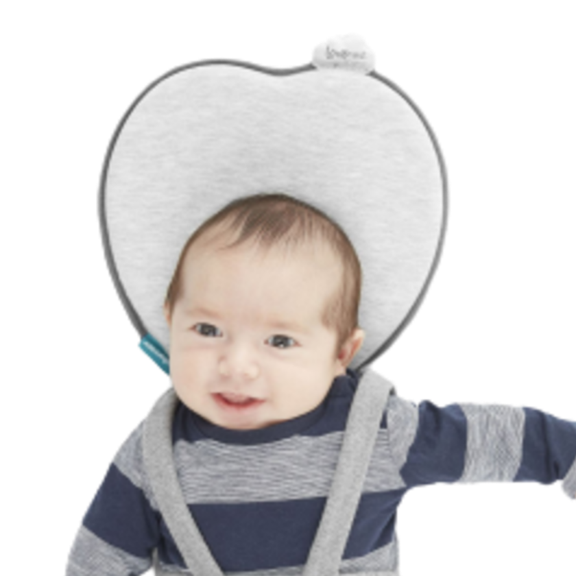 Babymoov Ergonomic Baby Kudde (Lovenest) - Grå (0-4m) - Baby huvudkudde - MamaMilla