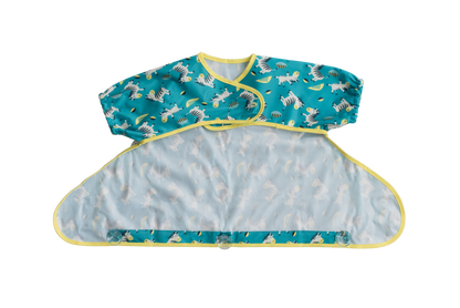 Tidy Tot Hagesmæk med Sugekop (korte ærmer) - Regnbue - Hagesmæk med ærmer - MamaMilla