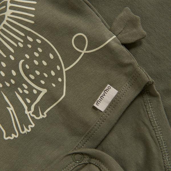 Minymo Body - Lion - Deep Lichen Green - Body - MamaMilla