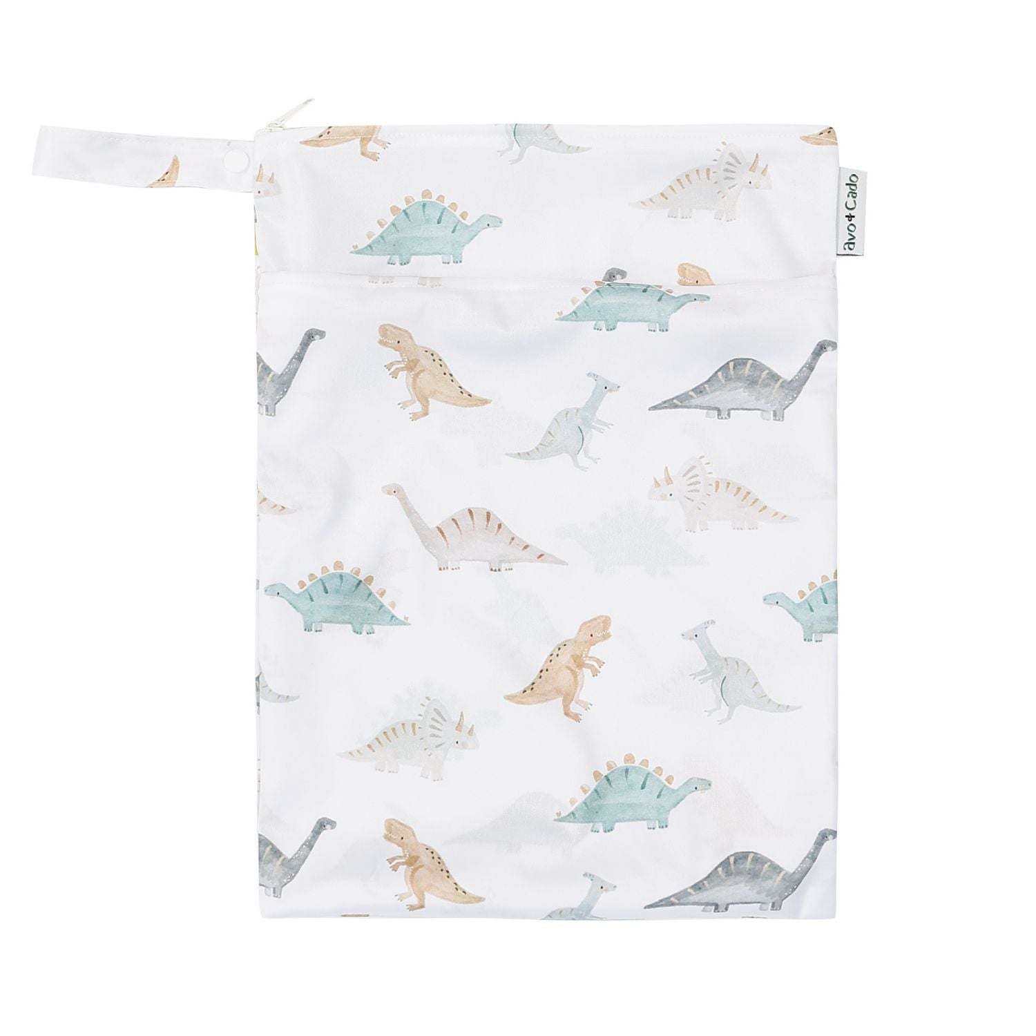 avo+cado Wetbag Medium med två fack - Dino - Wetbag medium - MamaMilla
