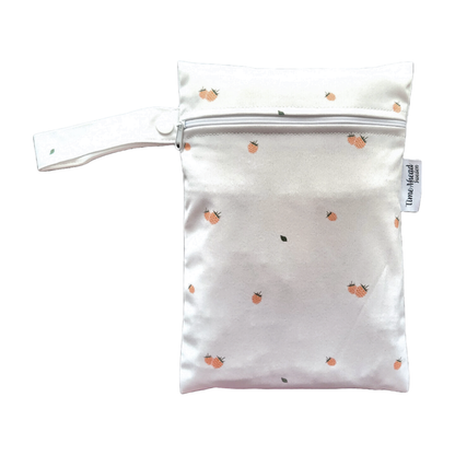 Svenska Skogen | Liten våtväska: Humleblommor vita - - MamaMilla